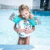 Inflatable beach ball, colorful cheetah pool float, suitable for both children and men