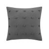 Cotton Jacquard Pom Pom Square Pillow