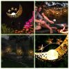 Solar Powered Moon Star Lamp IP54 Waterproof Decorative Lamp