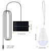 Solar Powered LED Bulb Lamp Rechargeable Night Emergency LED Light Indoor Outdoor Portable Solar Light Lamp