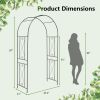 Garden Arch Arbor Trellis Patio Plant Stand Rack Archway