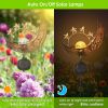 Solar Powered Moon Star Lamp IP54 Waterproof Decorative Lamp