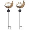 Solar Powered Moon Star Lamp IP54 Waterproof Decorative Lamp