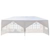 20''x10''(3 x 6m) Six Sides Two Doors Waterproof Tent with Spiral Tubes For Household;  Wedding;  Party;  Parking Shed  XH