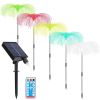 5 In 1 Outdoor Solar Light Jellyfish Landscape Stake Decorative Lamp Light