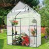 Portable Outdoor 4 Shelves Greenhouse