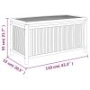 Patio Storage Box 43.3"x20.5"x21.7" Bamboo