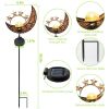 Solar Powered Moon Star Lamp IP54 Waterproof Decorative Lamp