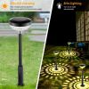 4Packs Solar Pathway Light Color Changing Garden Light Landscape Stake Light