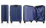 20-inch checked luggage with 360°Spinner Wheels Suitcases with Hard-sided Lightweight ABS Material