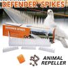 Anti Bird Spikes Repellent Pigeon Fence Kit Deterrent Spikes For Small Animal