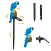 Solar Powered Parrot Garden Light IP65 Waterproof LED Parrot Landscape Lamp Decorative Lawn Lights